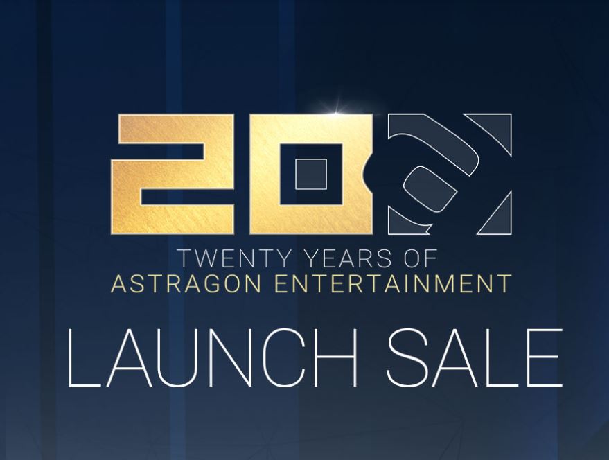 astragon Entertainment Celebrates 20 Years with New Homepage and Fantastic Discounts