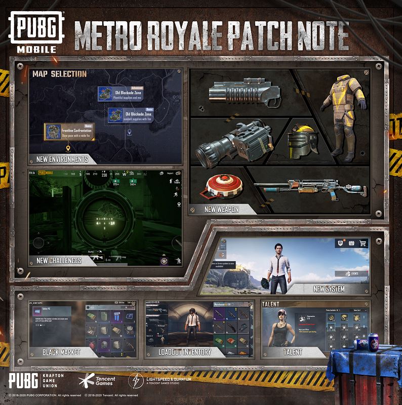 PUBG MOBILE X METRO EXODUS Collab with New Metro Royale Mode