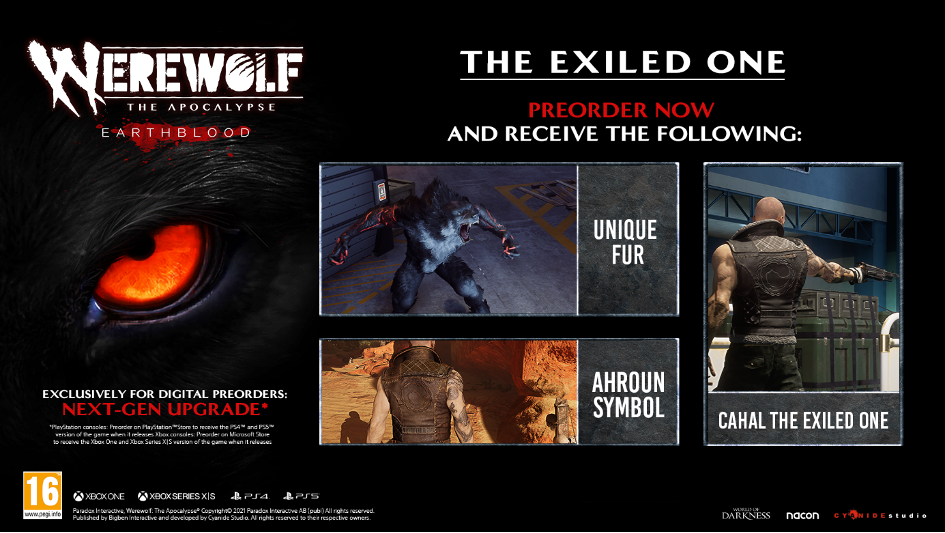 Werewolf: The Apocalypse - Earthblood Releases Extended Gameplay Video