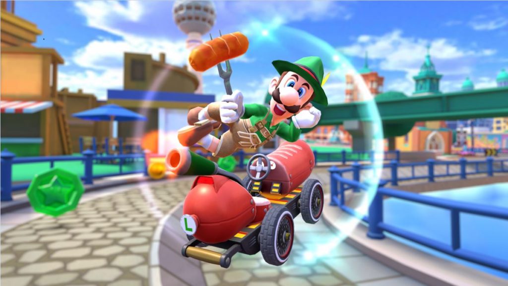 Luigi Dons Lederhosen as Mario Kart Tour Heads to Berlin