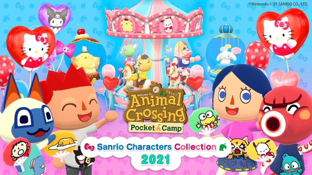 The Wonderful World of Sanrio Visits Animal Crossing: Pocket Camp
