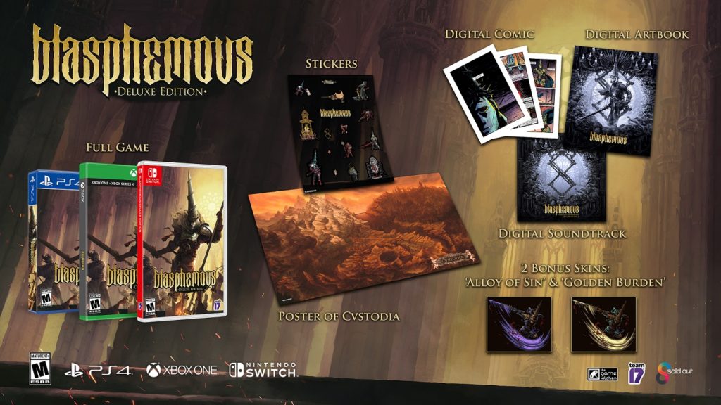 Blasphemous Deluxe Edition Heading to Retail June 29