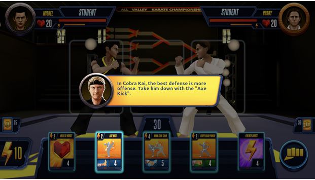 Cobra Kai: Card Fighter Impressions for Android