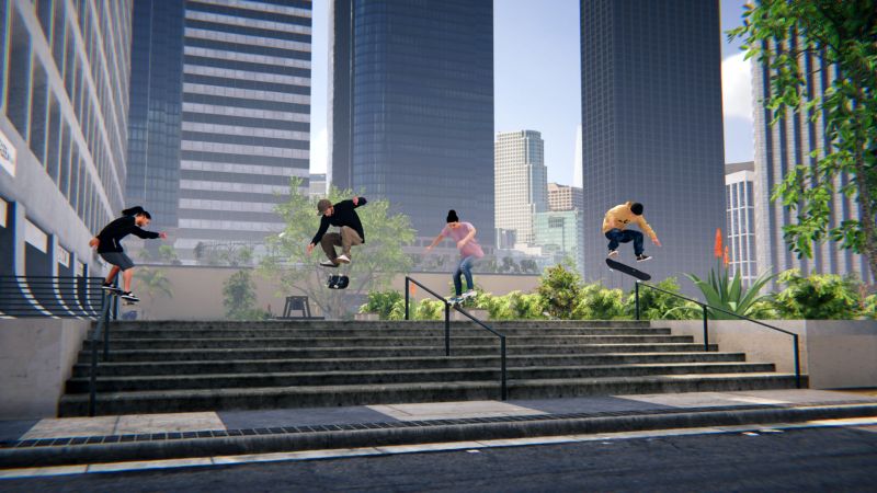 Skater XL New Multiplayer Free Skate Beta Now Available on Steam