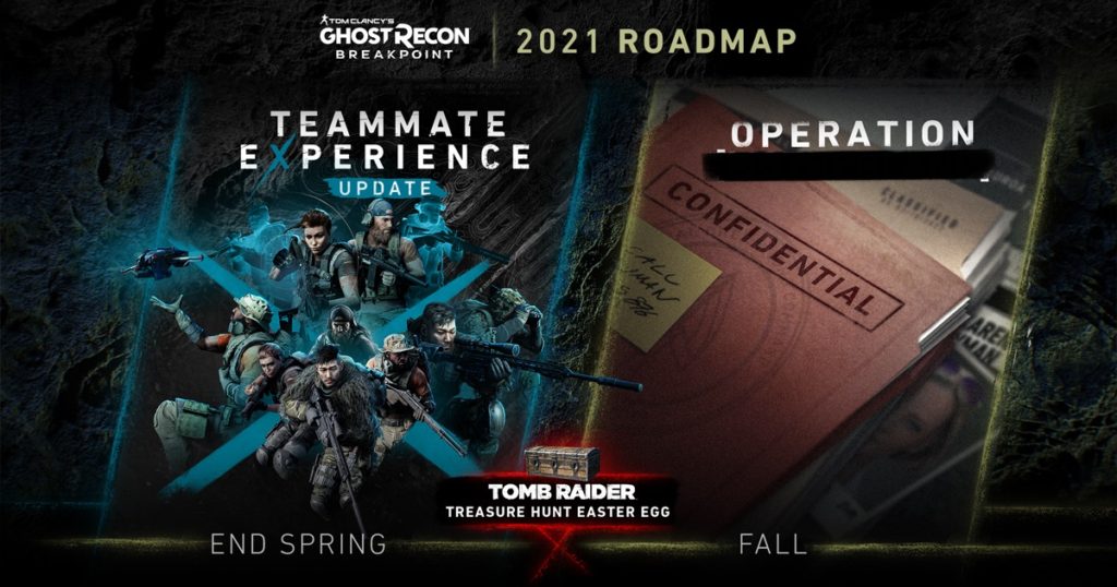 TOM CLANCY'S GHOST RECON BREAKPOINT Details 2021 Roadmap