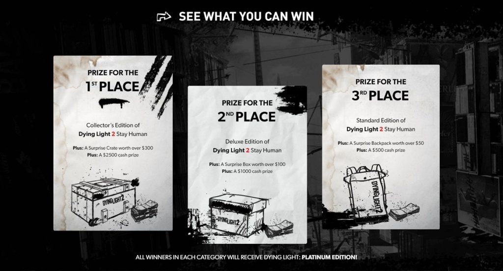 Dying Light 2 Stay Human Contests Now Live for Cosplay, Writing, and Art