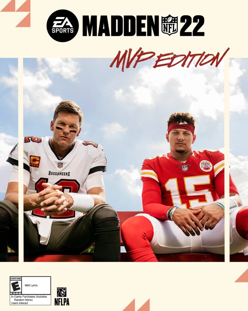 EA Announces MADDEN NFL 22 with Iconic Cover Featuring both BOTH TOM BRADY and PATRICK MAHOMES