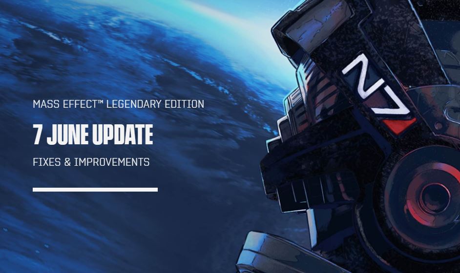 Mass Effect Legendary Edition June 7 Update Features Fixes and Improvements