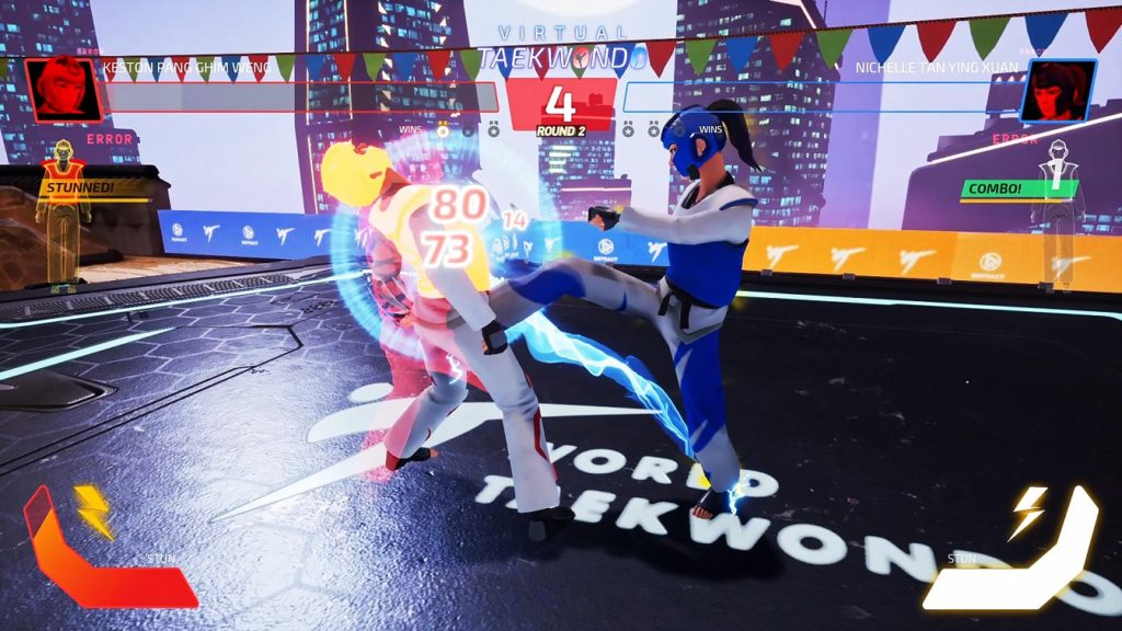VIRTUAL TAEKWONDO Combines Full-Body Motion-Tracking and Video Games to Create the Next Olympic-Level Sport
