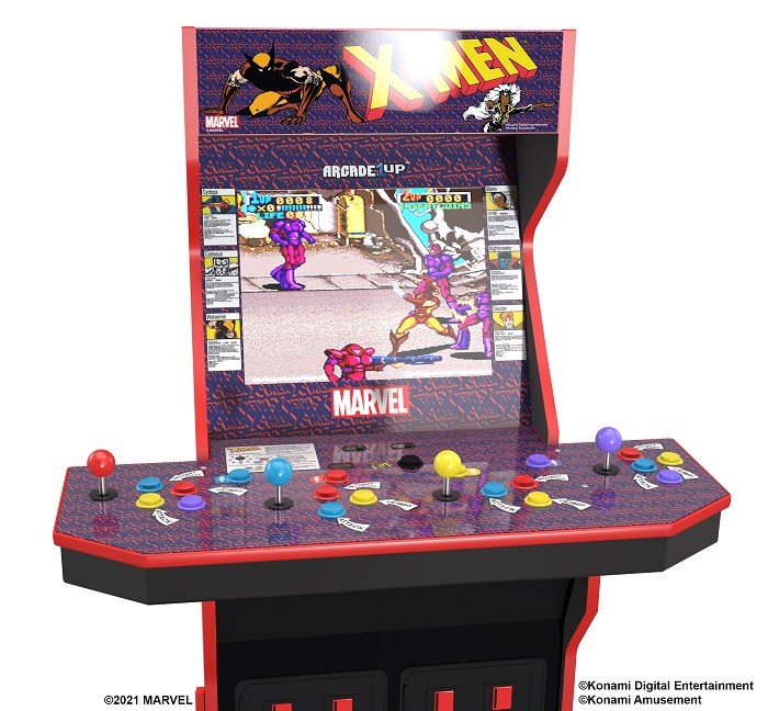 E3 2021: Arcade1Up Announces X-Men 4 and More Player Arcade Machines Pre-Orders