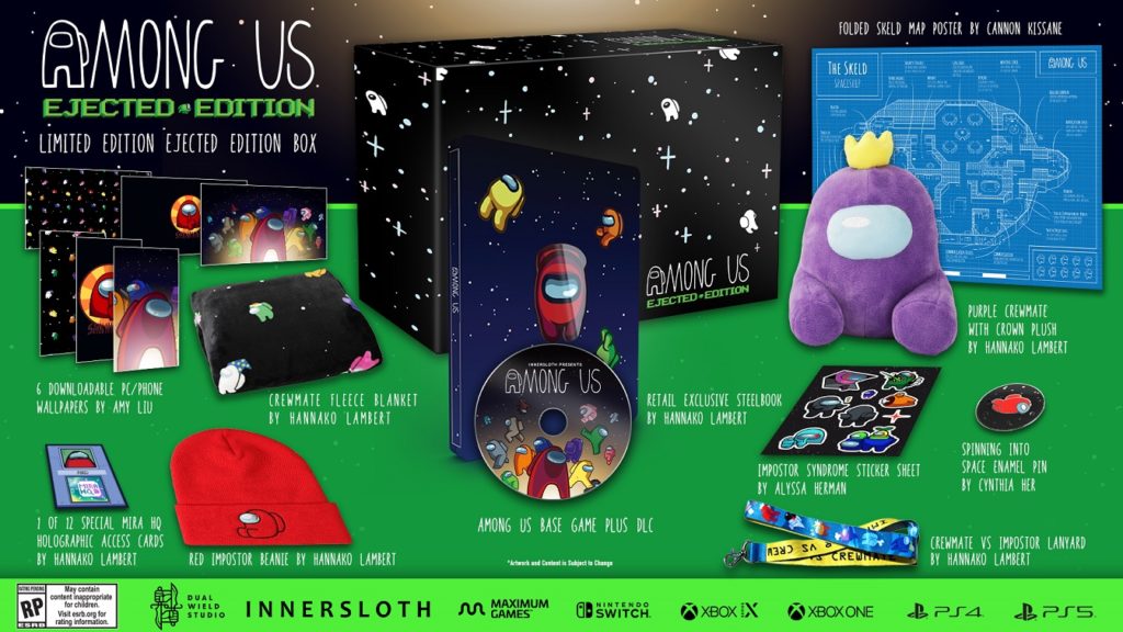 AMONG US Collector’s Editions will Fly into Retail Later this Year