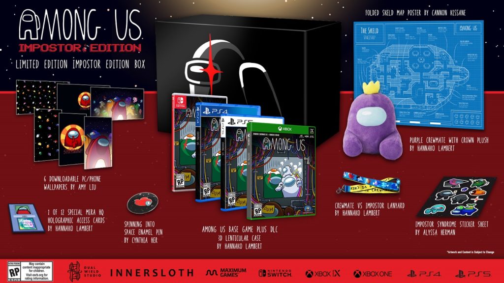 AMONG US Collector’s Editions will Fly into Retail Later this Year