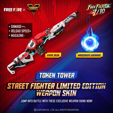 FREE FIRE x Street Fighter V Global Collaboration Begins Today