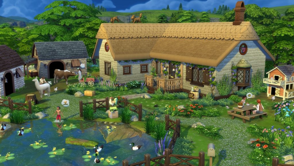 THE SIMS 4 COTTAGE LIVING Expansion Pack Lets You Live Your Best Village Life