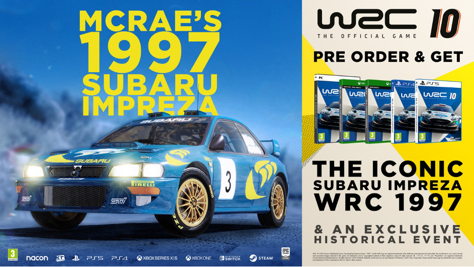 WRC 10 Available for Pre-order, Heading to PC and Consoles Sep. 2