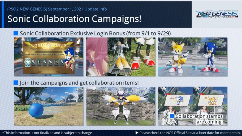 Phantasy Star Online 2 New Genesis Announces Sonic Colors: Ultimate Collaboration