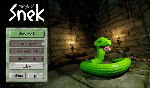 TEMPLE OF SNEK Preview for Steam Early Access