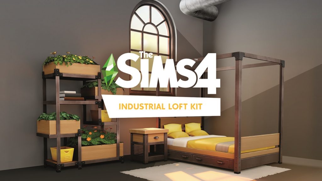 The Sims 4 Industrial Loft Kit Announced for Aug. 26