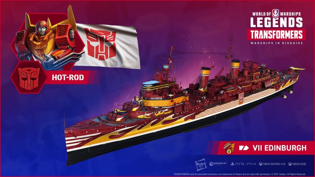 World of Warships: Legends Welcomes New Transformers and Soviet Destroyers