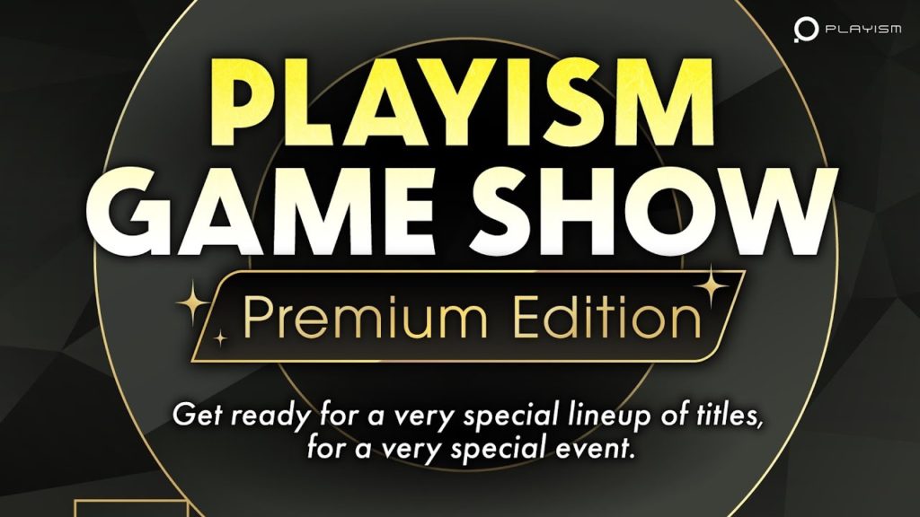 PLAYISM Game Show: Premium Edition to Reveal New Games Before Tokyo Game Show
