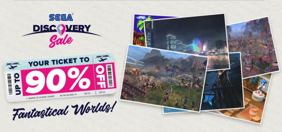 The SEGA Discovery Sale Now Live on Steam