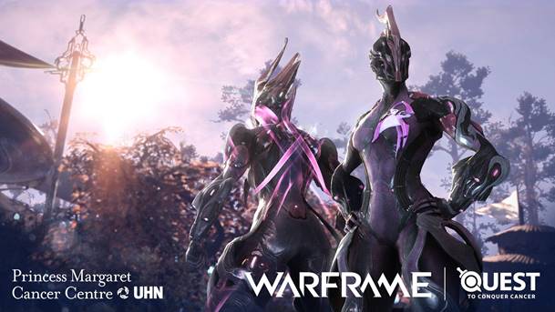 WARFRAME: Digital Extremes Kicks Off QUEST TO CONQUER CANCER with Players for THE PRINCESS MARGARET CANCER FOUNDATION