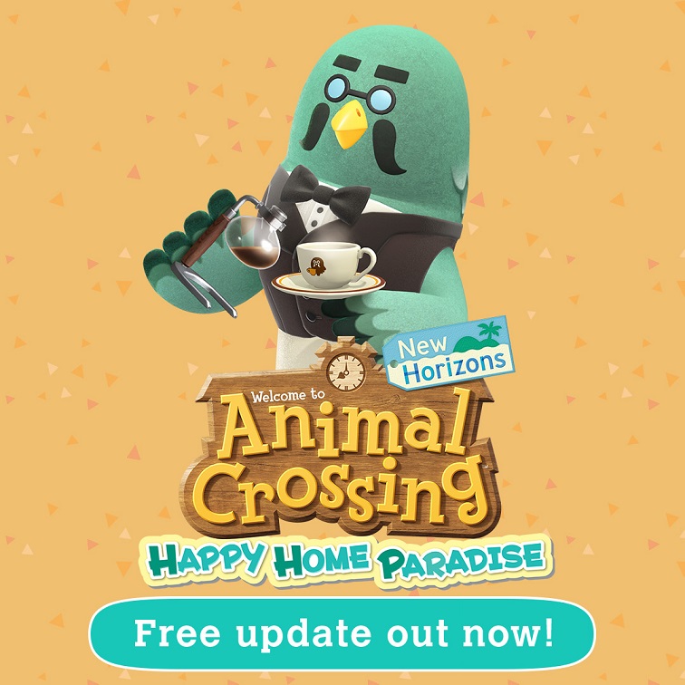 Free Update and Paid Expansion for Animal Crossing: New Horizons Now Available