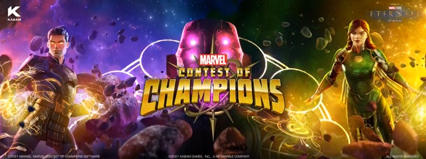 MARVEL Contest of Champions Features Star-Studded Content Drops from Eternals Movie
