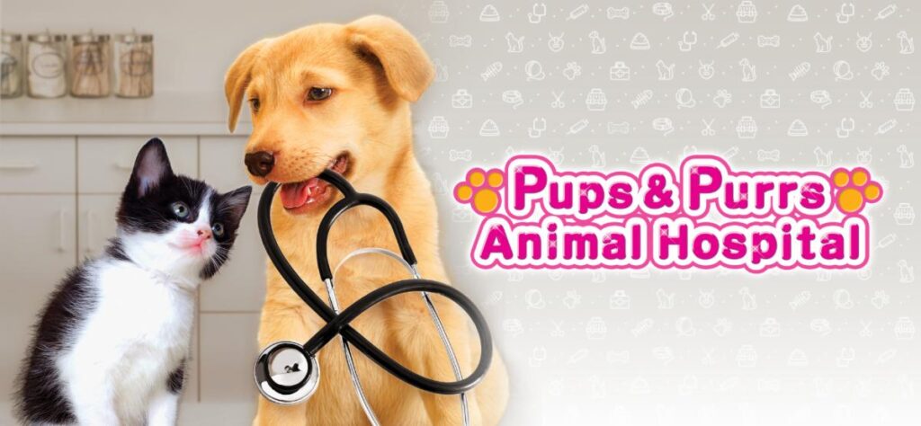 Pups & Purrs Animal Hospital Now Available for Nintendo Switch