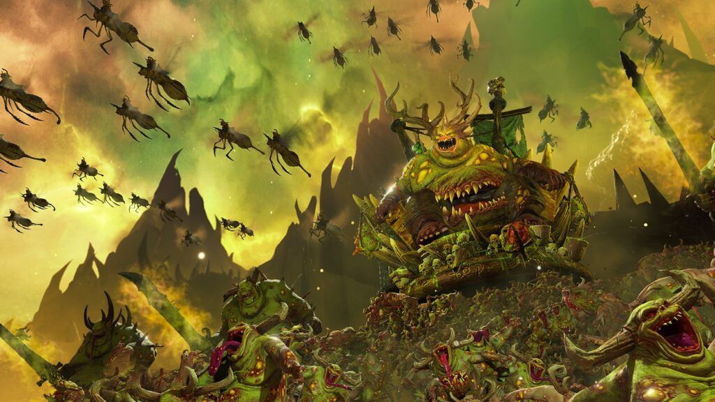 Total War: WARHAMMER III Introduces the Plague Lord, NURGLE in New Trailer
