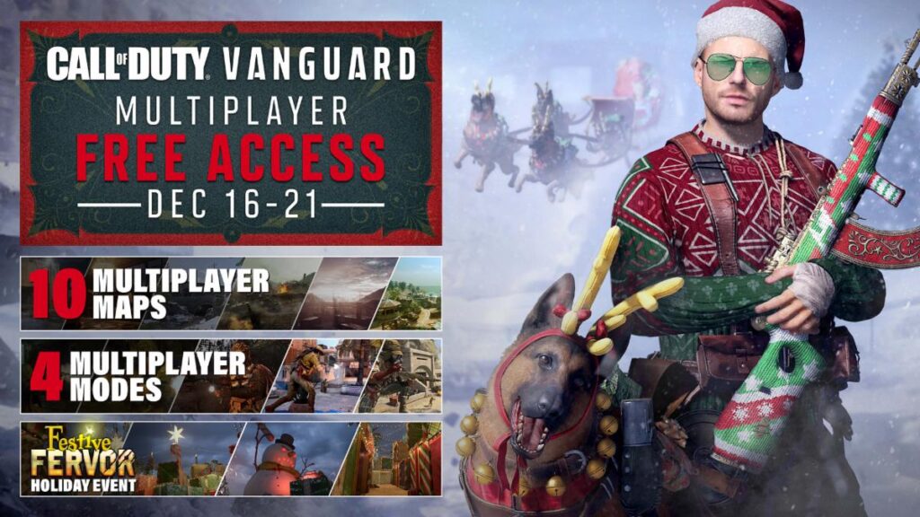 Call of Duty: Vanguard Free Access Lets You Try Multiplayer with Max 2XP