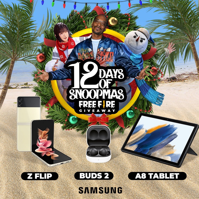 FREE FIRE Teams Up with Snoop Dogg for 12 Days of Snoopmas