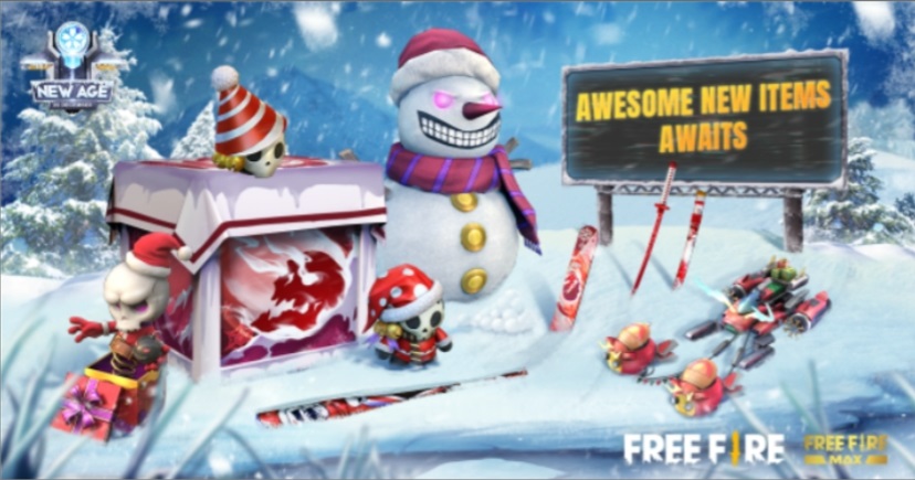 FREE FIRE's New Age Campaign to unleash a Snowstorm this Friday, Dec. 17