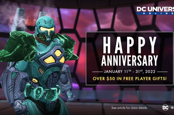 DCUO DC Universe Online 11th Happy Anniversary