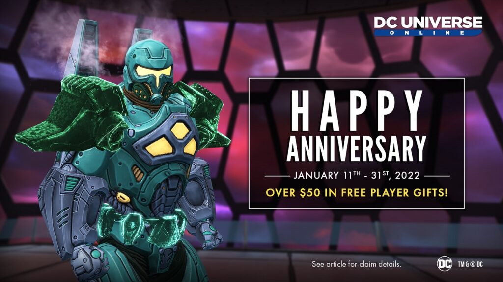 DC Universe Online Celebrates 11-Year Anniversary