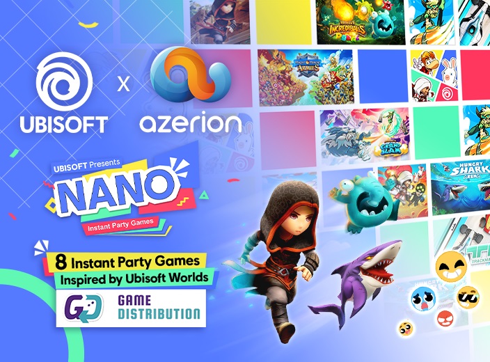 Ubisoft and Azerion Expand Strategic Partnership with 7 More Ubisoft Nano Games