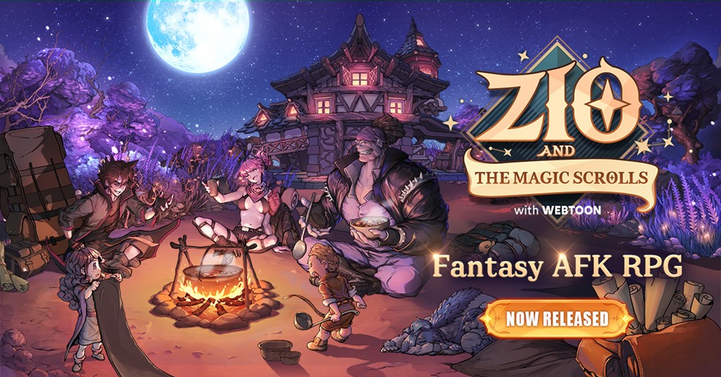 <Zio and the Magic Scrolls> New Idle RPG Released for Mobile