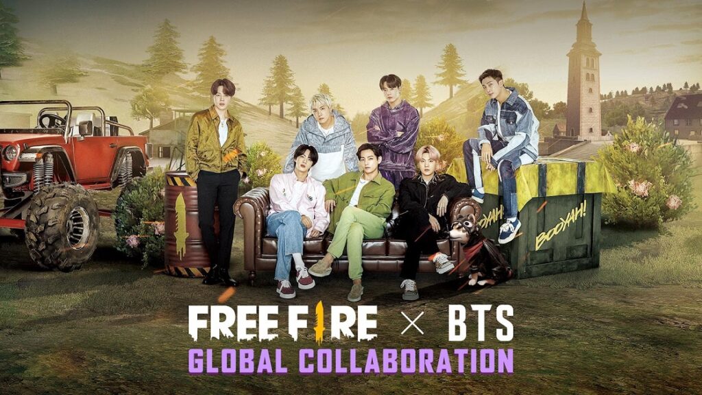 BTS is FREE FIRE's Latest Global Brand Ambassador