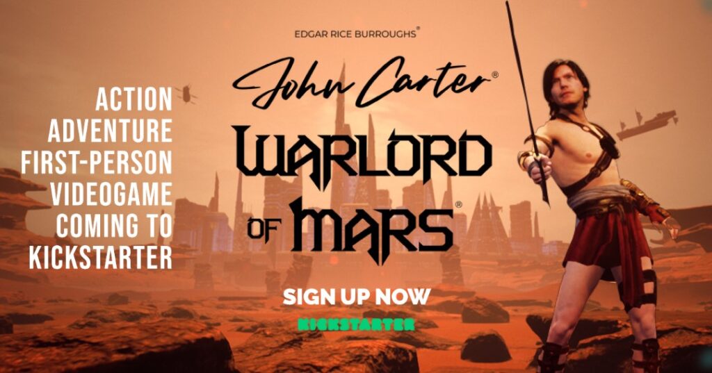 John Carter: Warlord of Mars Kickstarter Registration Now Live