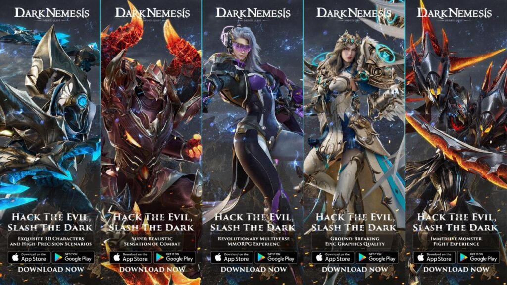 DARK NEMESIS: Infinite Quest Fantasy MMORPG Now Available as Free Download