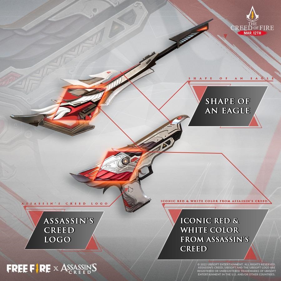 FREE FIRE x Assassin's Creed Peak Day Begins this Weekend