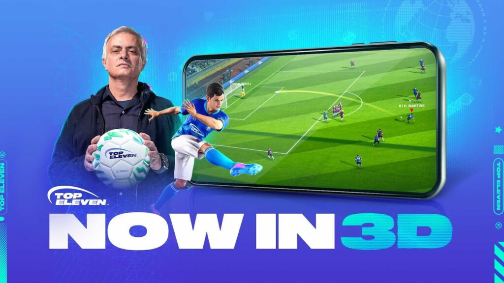 TOP ELEVEN Introduces 3D Live Matches in Major Update
