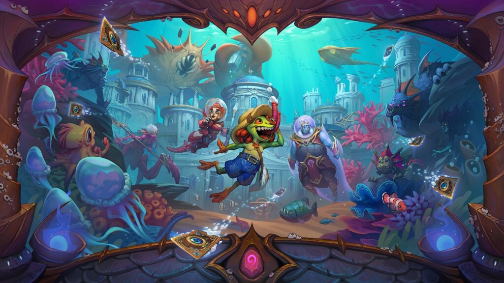 Blizzard Entertainment’s Digital Card Game Hearthstone Releases Latest Expansion, Voyage to the Sunken City