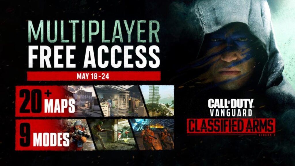 Call of Duty: Vanguard One-Week Multiplayer Free Access Begins Tomorrow, May 18