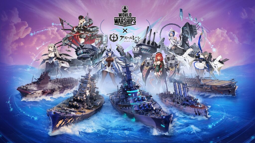 World of Warships Welcomes French Cruisers and Azur Lane