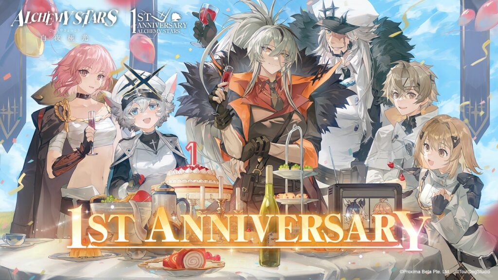 Alchemy Stars Celebrates 1st Anniversary with New Update