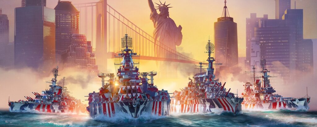 WORLD OF WARSHIPS Welcomes The Statue of Liberty as a Playable Commander