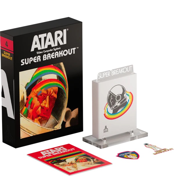 Atari Reveals New Set of 50th Anniversary Collectible Cartridges for the Atari 2600: Warlords and Super Breakout