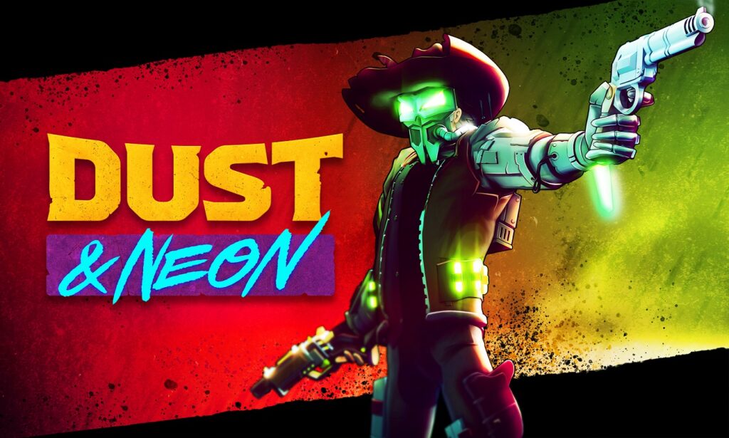 Dust & Neon, Strategic Twin Stick Rougelite-Shooter by Rogue Games, is Set in a Futurist Wild West