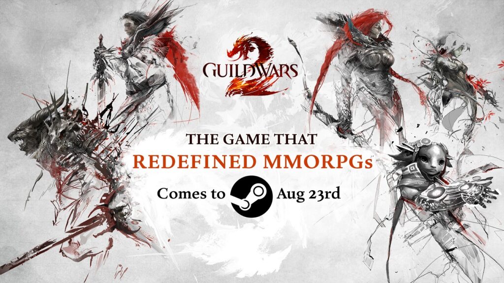 Guild Wars 2 Launches on Steam Aug. 23 to Celebrate 10th Anniversary